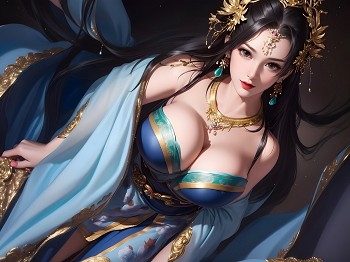 AI美图043期百出鬼谋主题长发飘逸的美仙子完美身材性感写真及下载37P