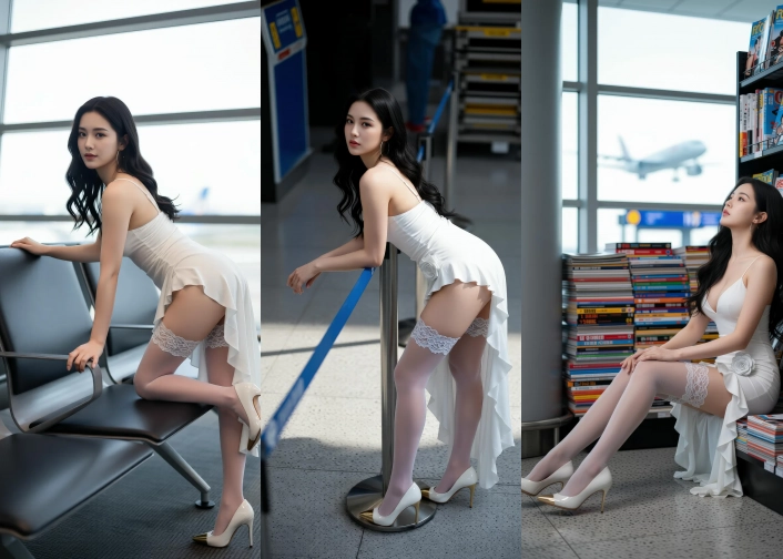 AIG No.014_机场航站楼翘臀美女 主题写真 [75P]