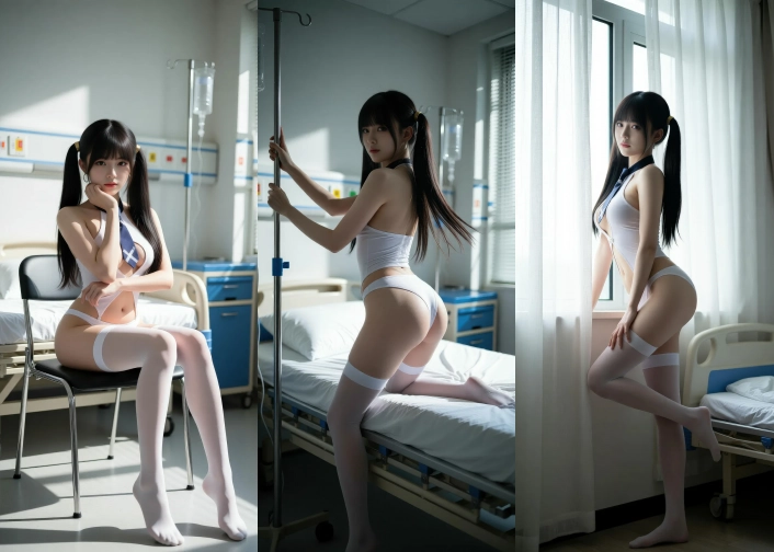 AIG No.023_柚柚sasa_教室白丝制服性感少女 主题写真 [81P]