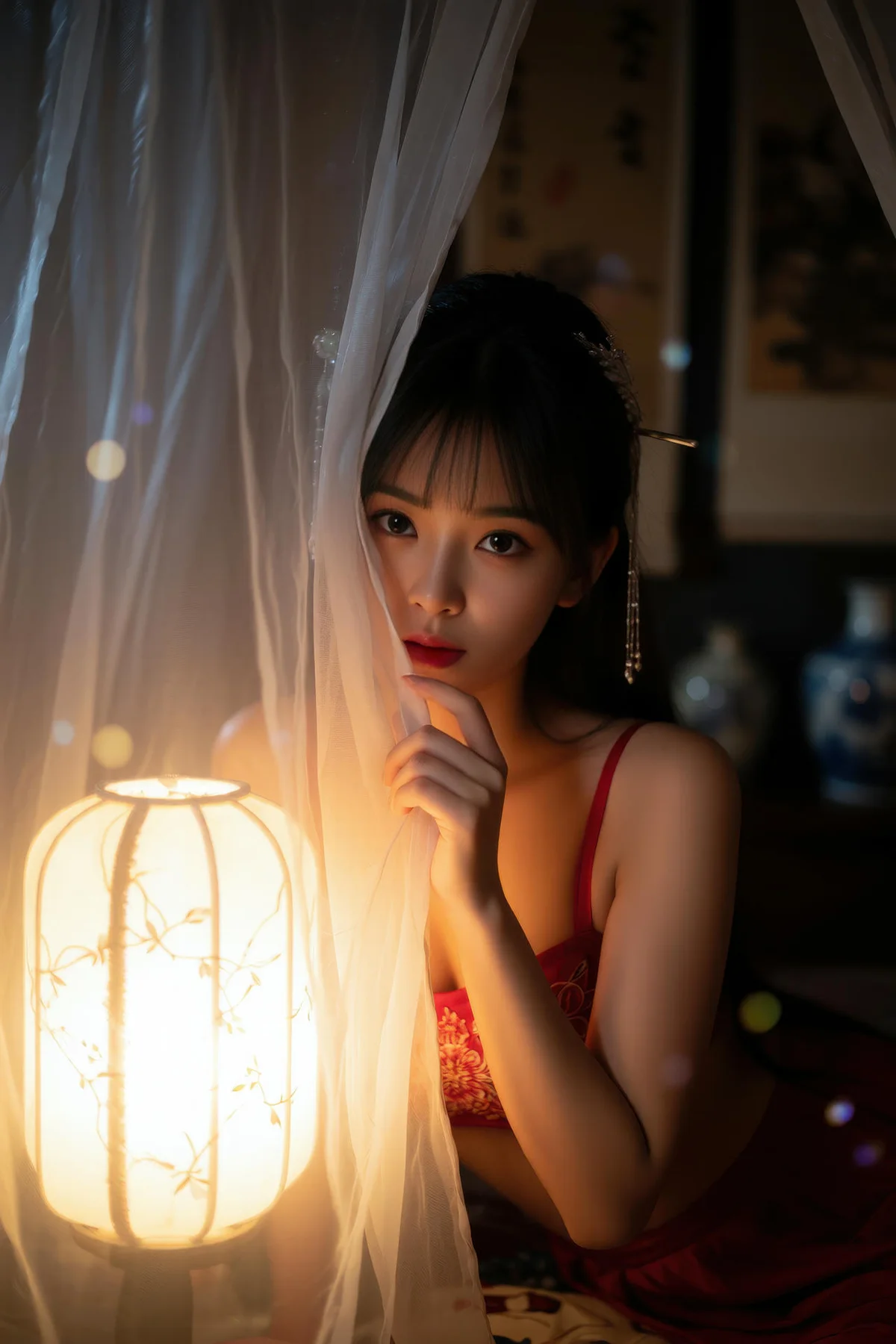 AIG No.038_猫猫er_古装红裙性感写真 主题写真 [79P]