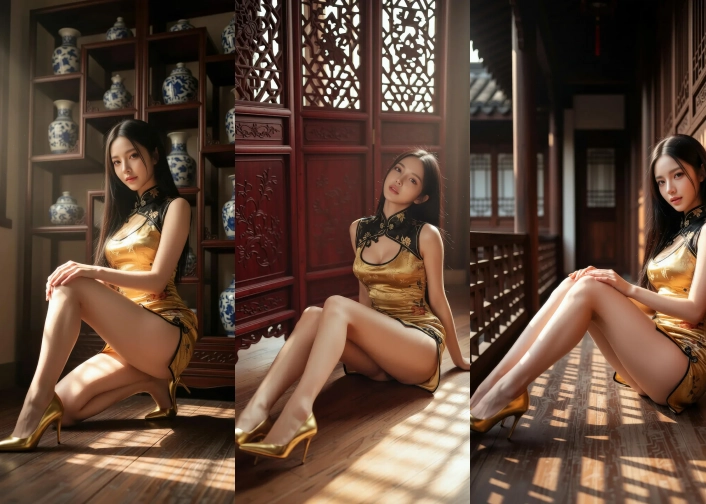 AIG No.045_米妹_超短旗袍翘臀 主题写真 [70P]